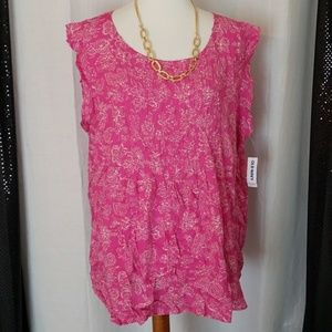 Old navy xxl tall sleeveless blouse